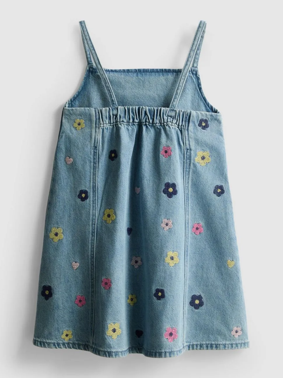 1,5–9 Jahre | Besticktes Jeanskleid
