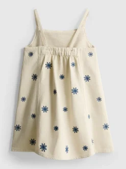 1,5–9 Jahre | Besticktes Jeanskleid