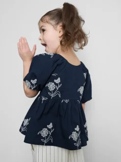 1,5–9 Jahre | Bluse mit Blumenmuster