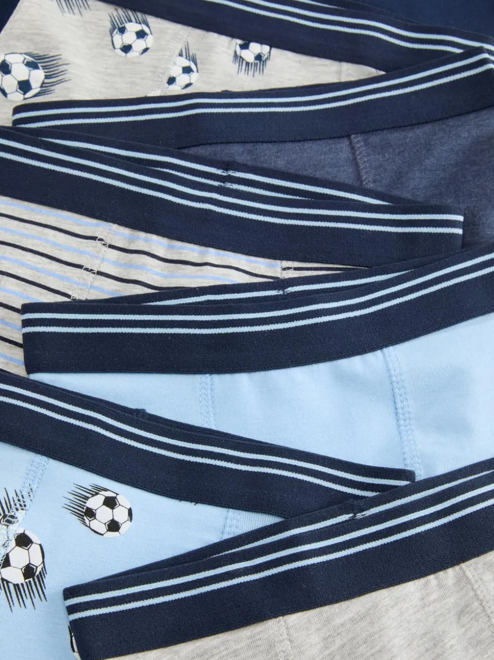 2–15 Jahre | Boxershorts mit Fußball-Motiv, 7er-Pack