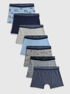 2–15 Jahre | Boxershorts mit Fußball-Motiv, 7er-Pack