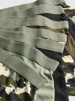 2–15 Jahre | Boxershorts mit Tarnmuster, 7er-Pack