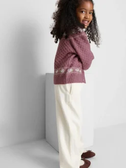 1–9 Jahre | Cardigan mit Bogenkante