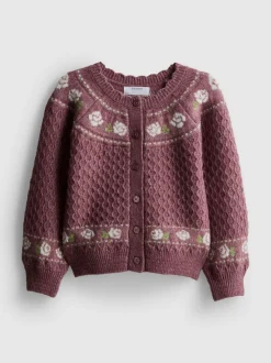 1–9 Jahre | Cardigan mit Bogenkante