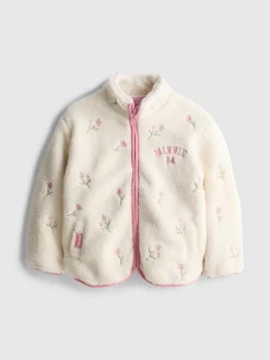 1–9 Jahre | „Disney Minnie Maus“ Borgjacke mit Trichterkragen