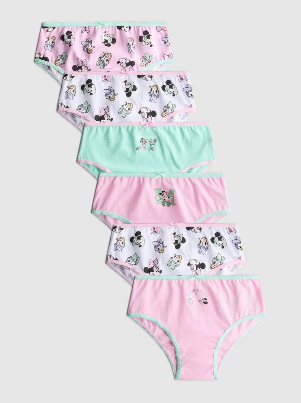 1,5–10 Jahre | „Disney Minnie Maus“ Slips, 6er-Pack