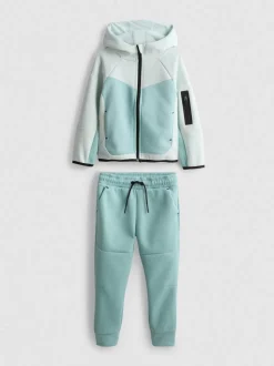 1,5–7 Jahre | Eingefasste Trainingsjacke und Jogginghose im Set