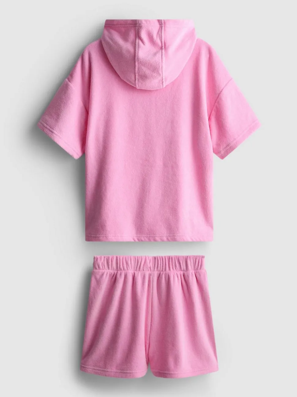 7–15 Jahre | Frottee-Hoodie und Shorts im Set