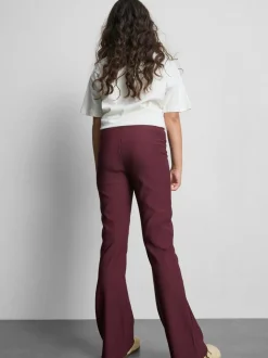 7–15 Jahre | Gerippte Schulleggings mit ausgestelltem Bein