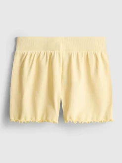 1,5–8 Jahre | Gerippte Shorts mit gekräuseltem Saum