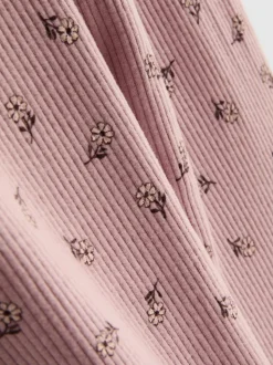 1–9 Jahre | Geripptes Schößchentop und Leggings im Set