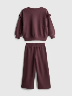 1–9 Jahre | Geripptes Sweatshirt und Jogginghose im Set