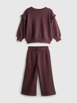 1–9 Jahre | Geripptes Sweatshirt und Jogginghose im Set