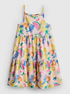 1,5–9 Jahre | Gestuftes Trägerkleid