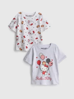 1–9 Jahre | „Hello Kitty“ T-Shirts, 2er-Pack