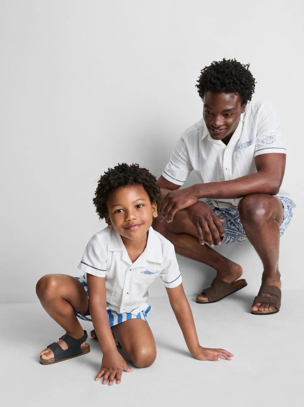 1,5–7 Jahre | Hemd mit Fischstickerei