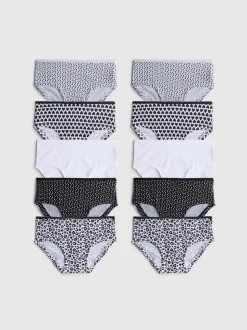 1,5–15 Jahre | Hipster-Slips mit Print, 10er-Pack