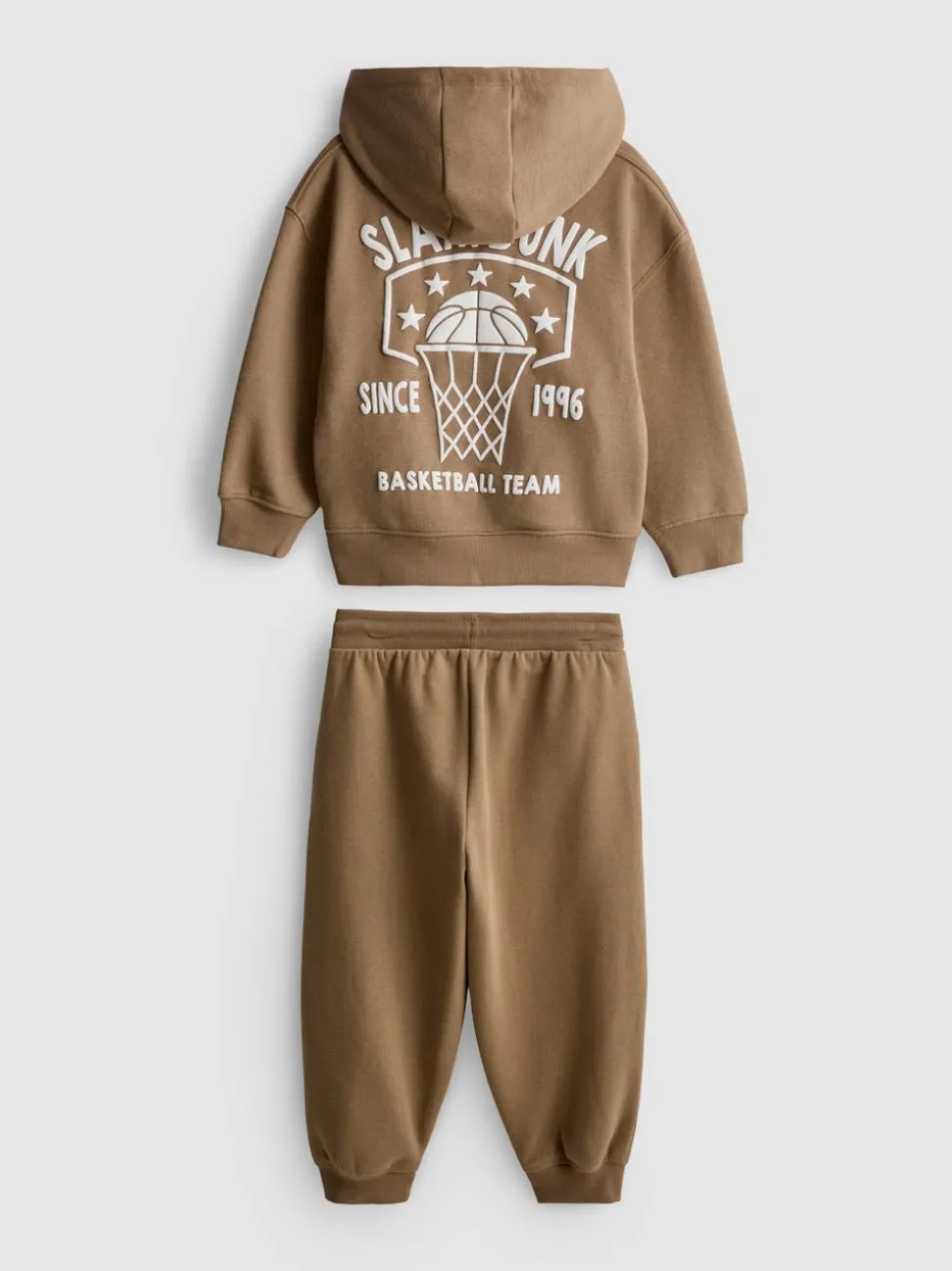 1–9 Jahre | Hoodie und Jogginghose mit Basketball-Grafik