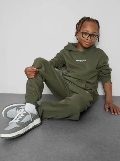 7–15 Jahre | Hoodie und Jogginghose mit Bündchen im Set