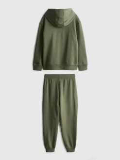 7–15 Jahre | Hoodie und Jogginghose mit Bündchen im Set