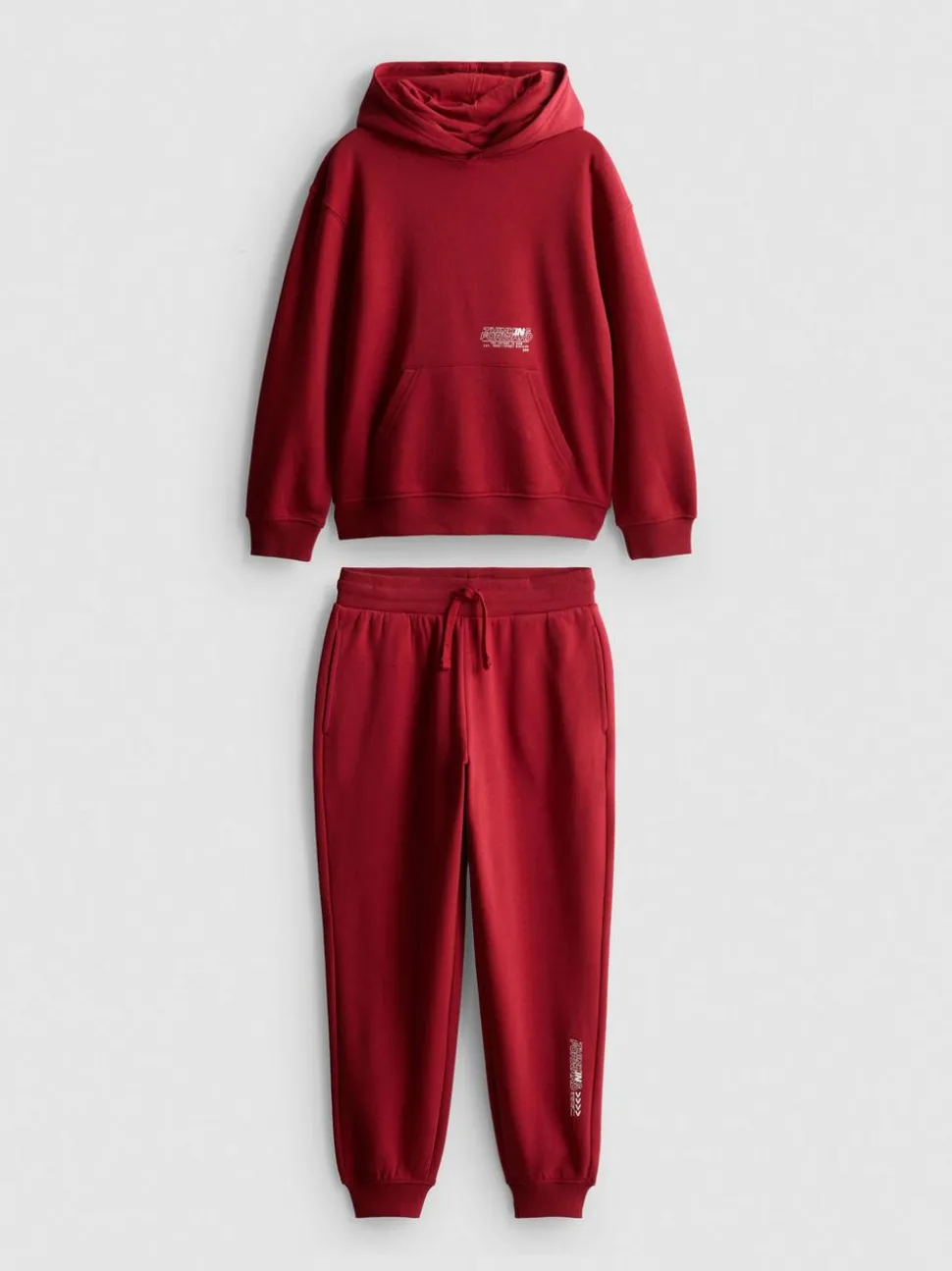 7–15 Jahre | Hoodie und Jogginghose mit Bündchen im Set