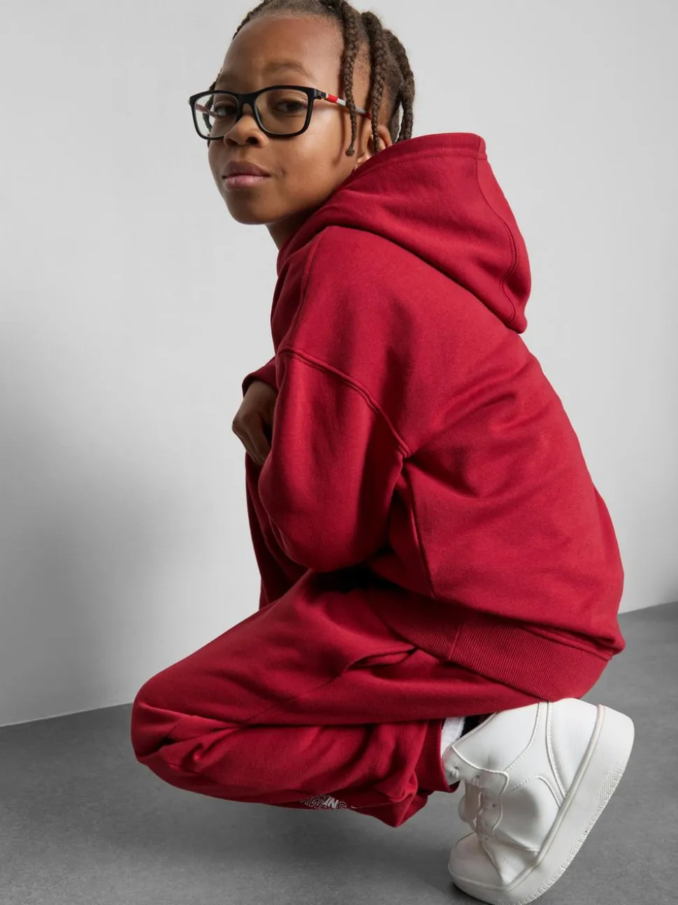 7–15 Jahre | Hoodie und Jogginghose mit Bündchen im Set