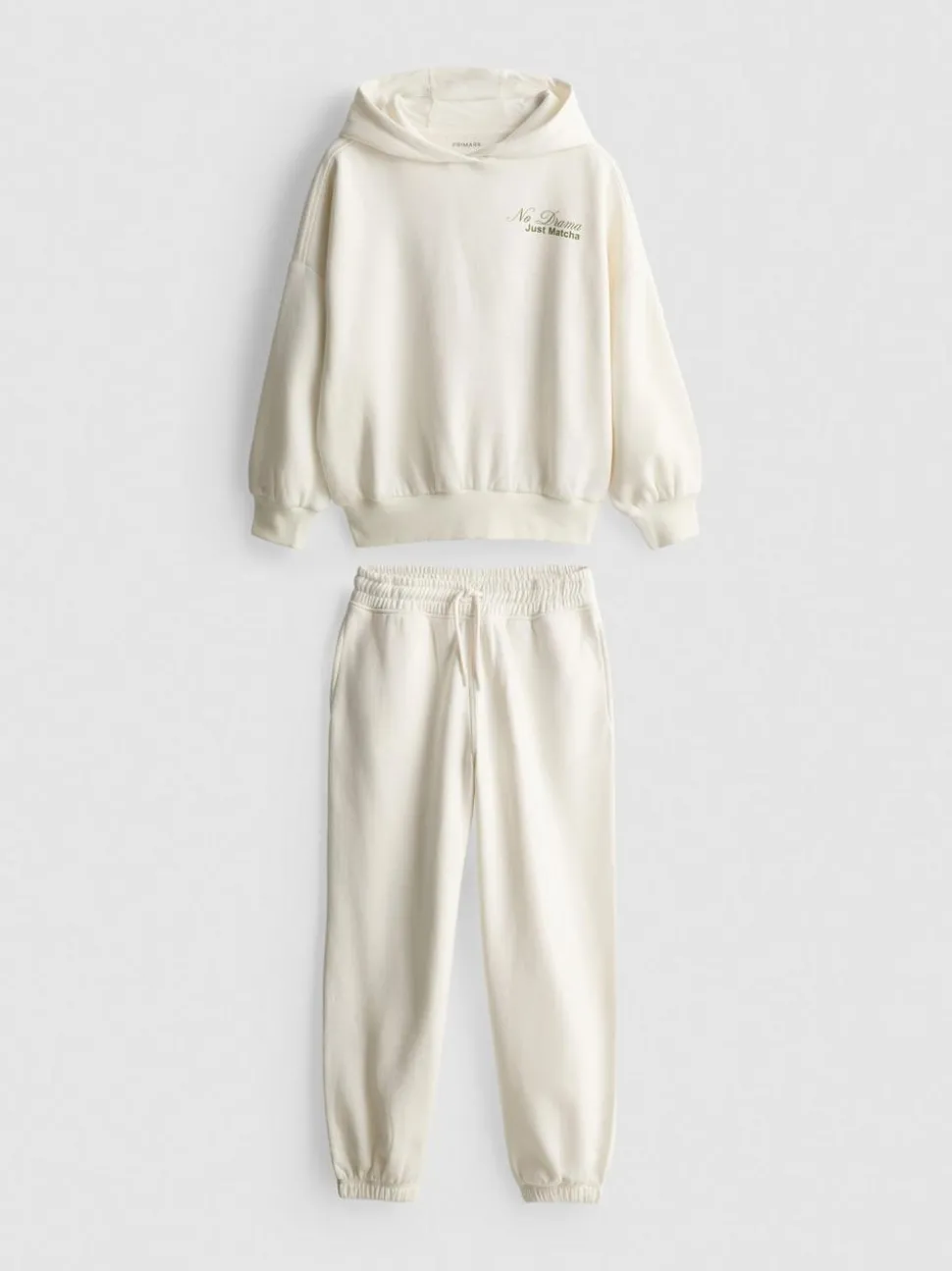 7–15 Jahre | Hoodie und Jogginghose mit hohem Baumwollanteil