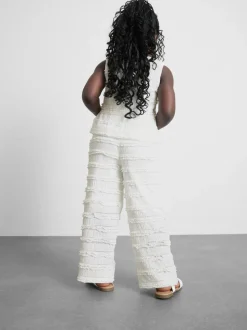 1,5–9 Jahre | Hose in Knitteroptik mit Rüschen
