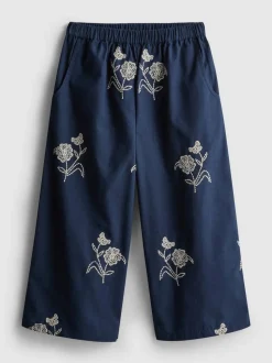 1,5–9 Jahre | Hose mit Blumenstickerei