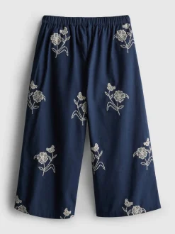 1,5–9 Jahre | Hose mit Blumenstickerei