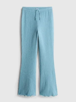 7–15 Jahre | Hose mit Knitterstruktur und gekräuseltem Saum