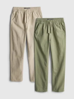 7–15 Jahre | Hosen aus reiner Baumwolle, 2er-Pack