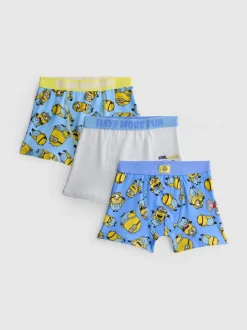 1,5–11 Jahre | „Ich – Einfach unverbesserlich“ Minions-Unterhosen, 3er-Pack