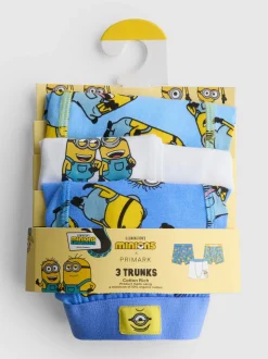 1,5–11 Jahre | „Ich – Einfach unverbesserlich“ Minions-Unterhosen, 3er-Pack