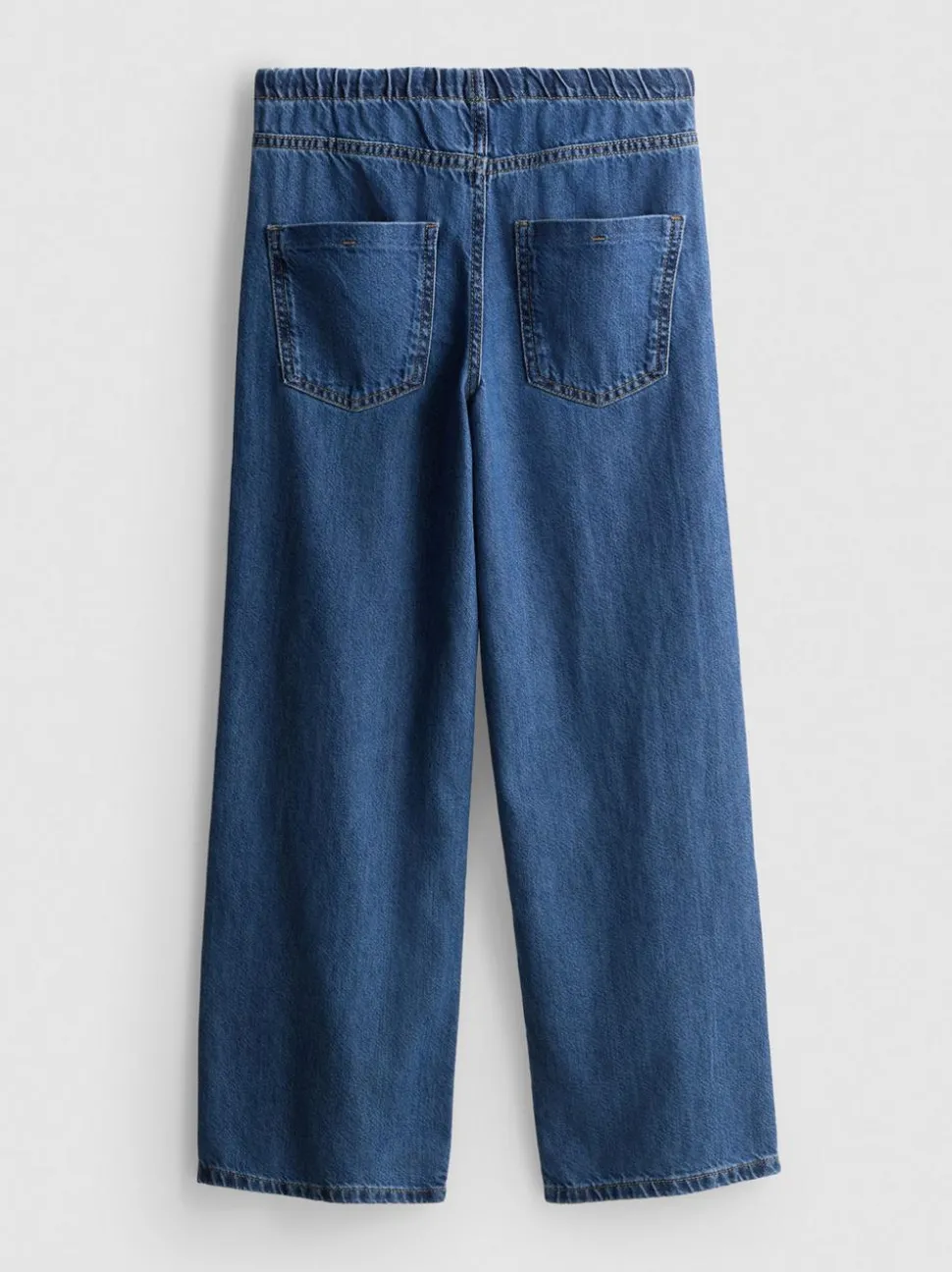 7–15 Jahre | Jeans aus reiner Baumwolle mit weitem Beinschnitt