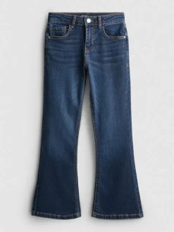 7–15 Jahre | Jeans mit hohem Baumwollanteil und ausgestelltem Bein