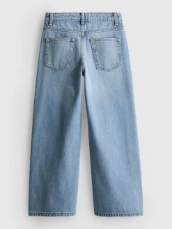 7–15 Jahre | Jeans mit weitem Bein