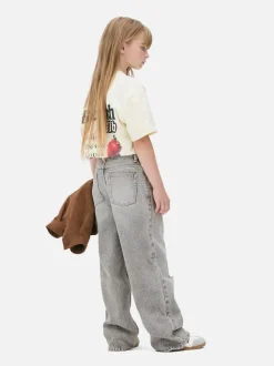 7–15 Jahre | Jeans mit weitem Bein