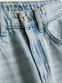 7–15 Jahre | Jeans mit weitem Bein und Schlitz am Saum