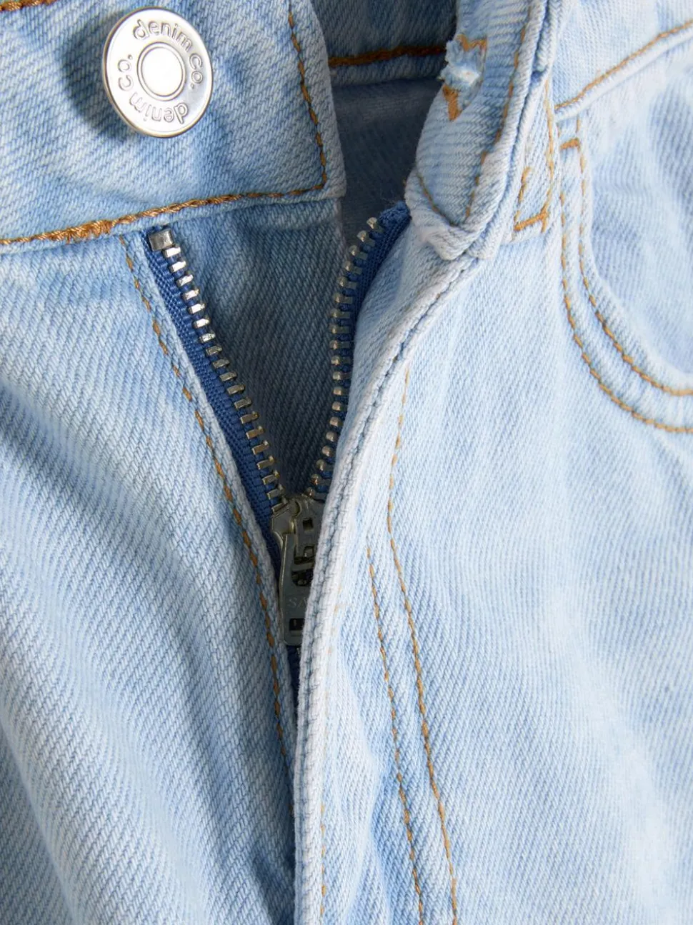 7–15 Jahre | Jeans mit weitem Bein und Schlitz am Saum