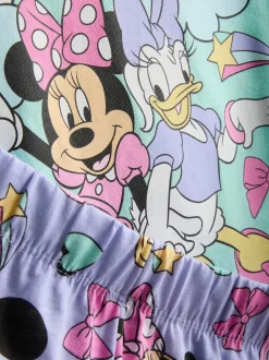 1,5–8 Jahre | Kurzer „Disney Minnie Maus Daisy Duck“ Schlafanzug, 2er-Pack