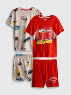 1,5–8 Jahre | Kurzer „Disney Pixar Cars“ Schlafanzug, 2er-Pack
