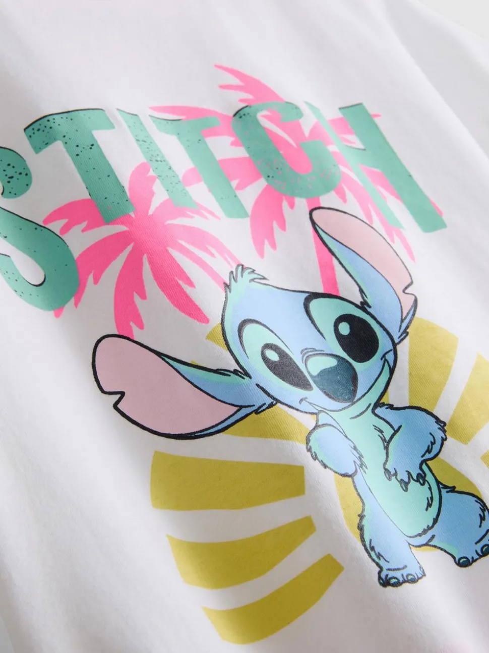 5–15 Jahre | Kurzer „Disney Stitch“ Schlafanzug mit geradem Top