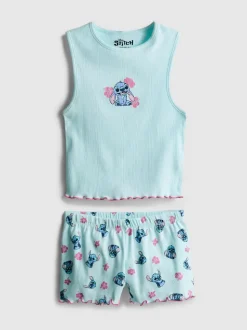 5–15 Jahre | Kurzer „Disney Stitch“ Schlafanzug