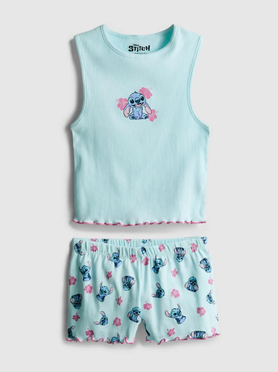 5–15 Jahre | Kurzer „Disney Stitch“ Schlafanzug
