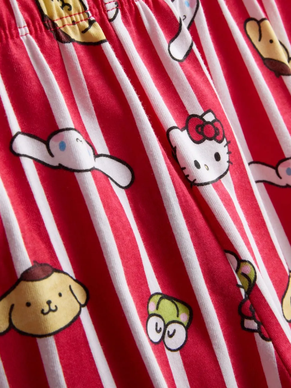 5–15 Jahre | Kurzer „Hello Kitty and Friends“ Schlafanzug mit geradem Top
