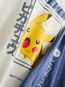7–15 Jahre | Kurzer „Pokémon“ Schlafanzug