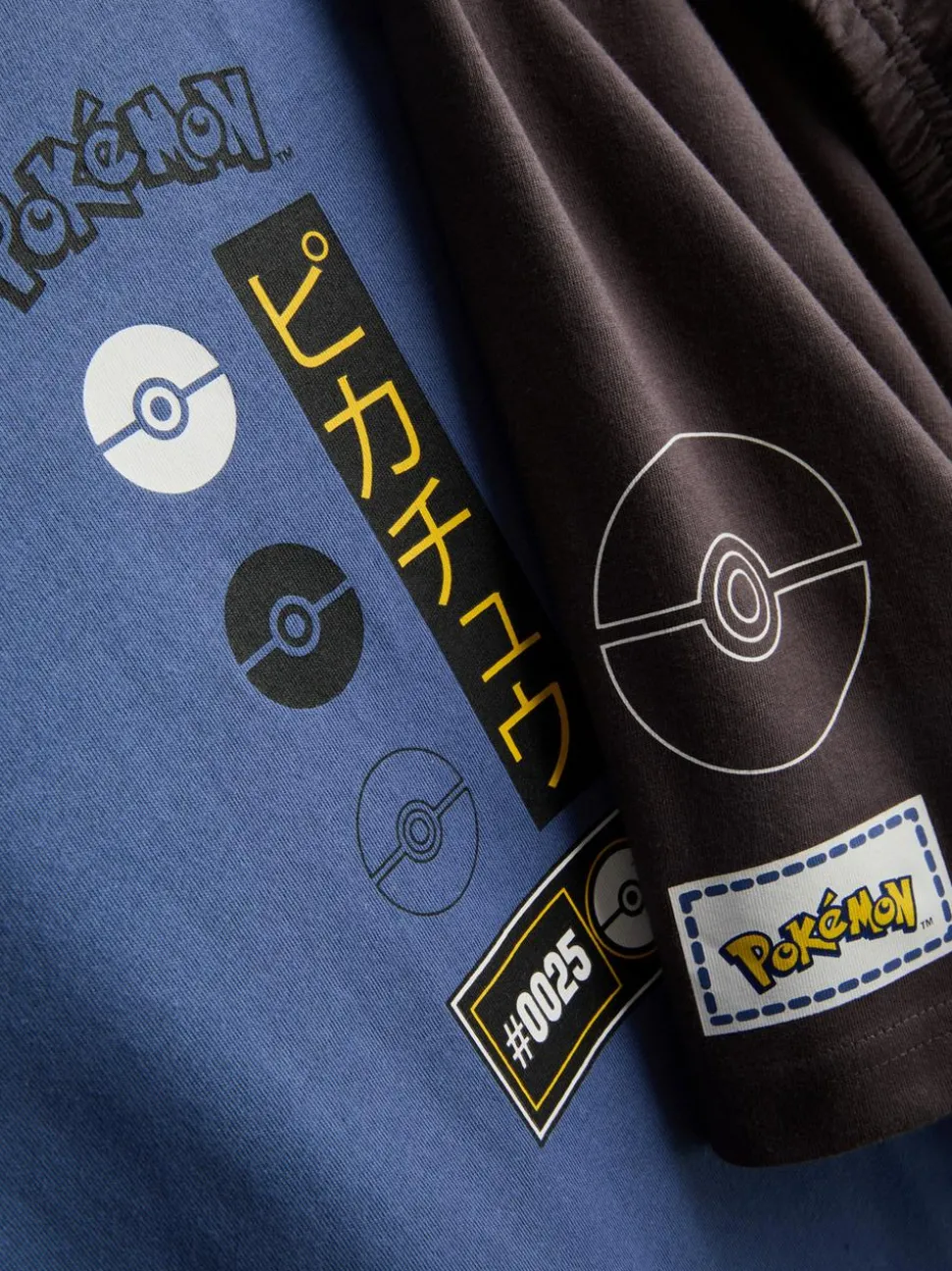 7–15 Jahre | Kurzer „Pokémon“ Schlafanzug