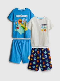 3–10 Jahre | Kurzer „Pokémon“ Schlafanzug, 2er-Pack
