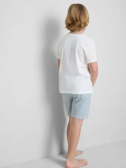 1,5–12 Jahre | Kurzer Schlafanzug mit „World's Best Kid“-Grafik